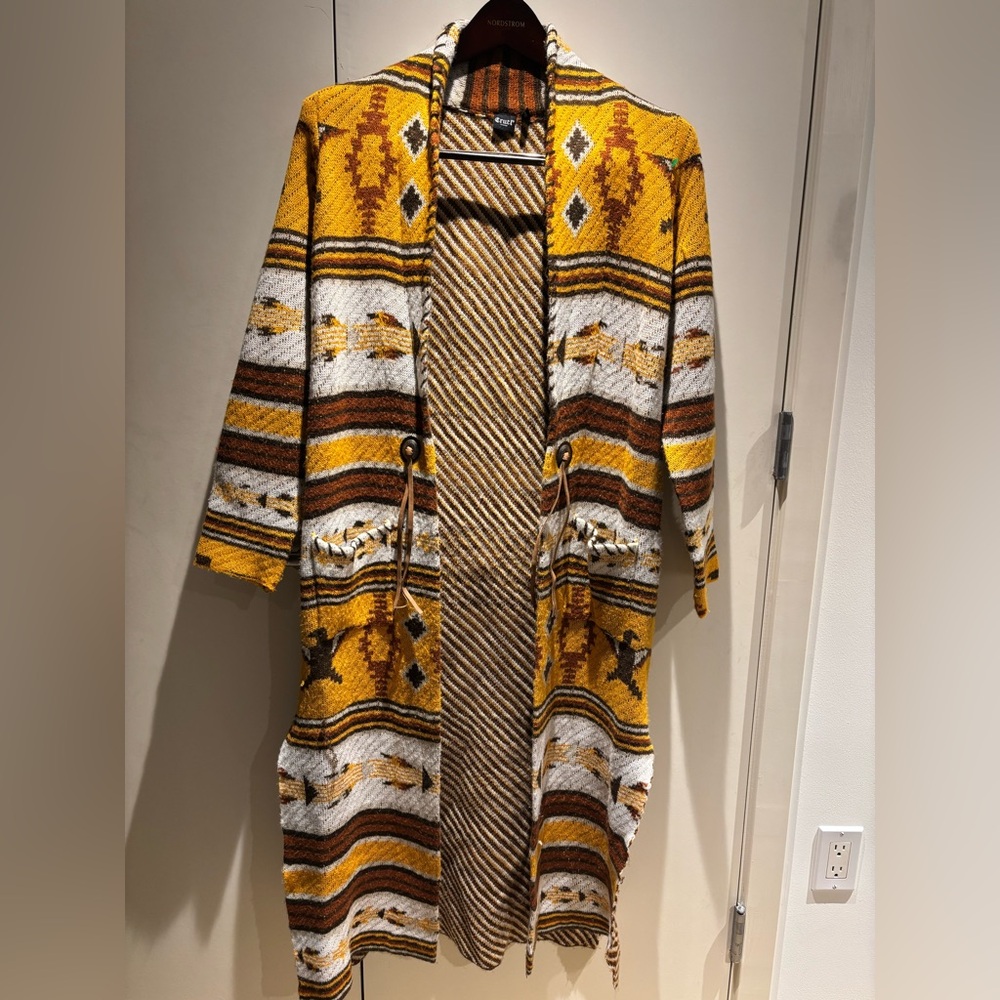 Muti-colored Patterned Women's Sweater